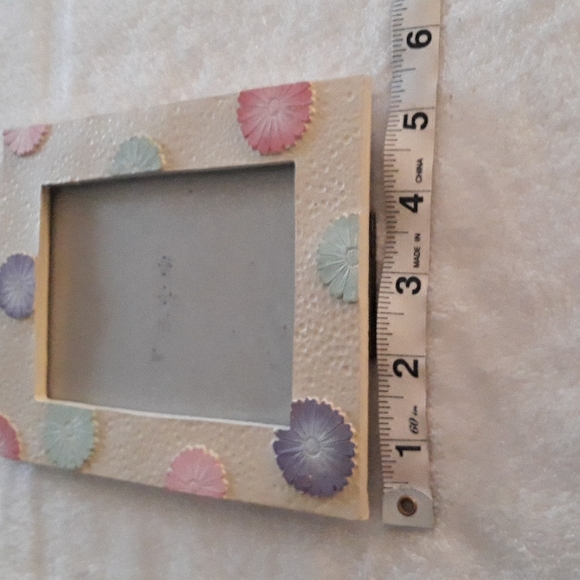 Pastel flowers 4 x 6 picture frame - Picture 4 of 5